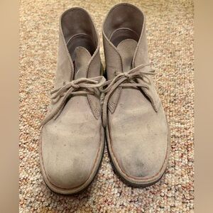 Clarks originals desert boots sand suede mens 9